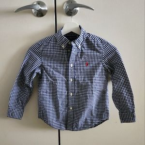 Boys Cotton Poplin Shirt Size 6